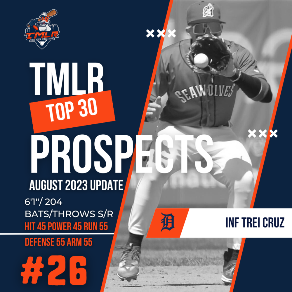 Detroit Tigers Trei Cruz Prospect Report