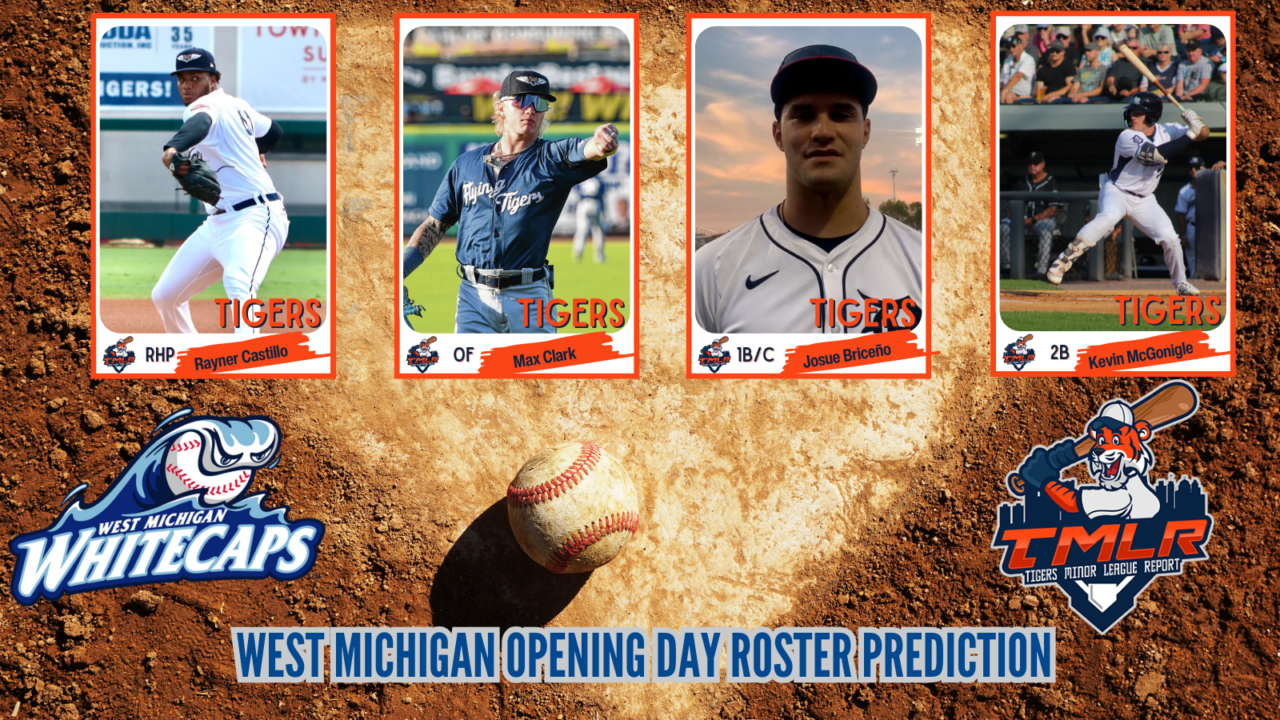 West Michigan Whitecaps Opening Day Roster Projection 1.0 Tigers